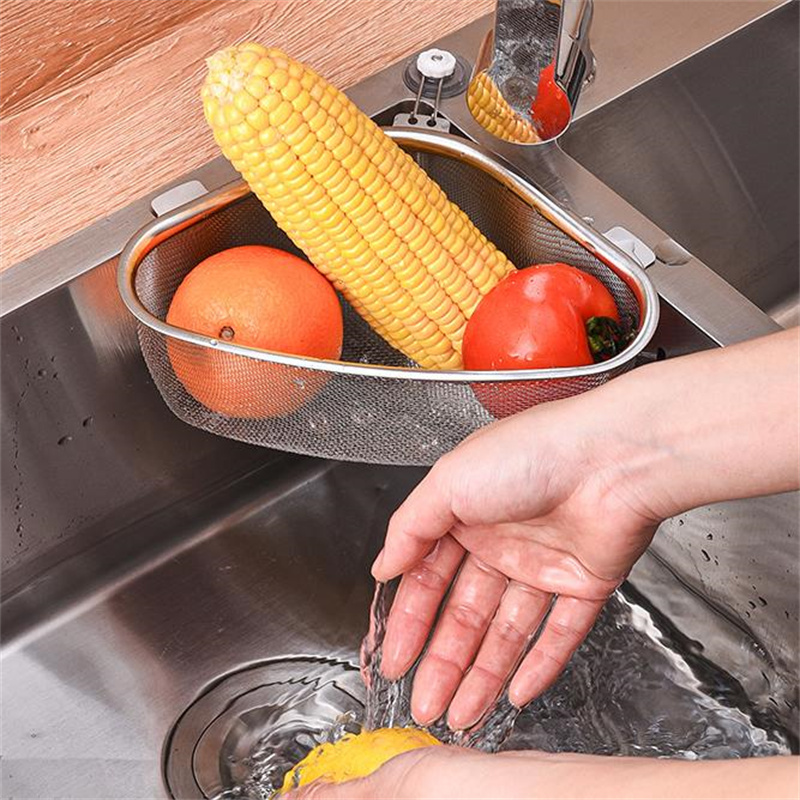 Stainless Steel Kitchen Sink D - огляд і ціна Food Storage Rack For Kitchen