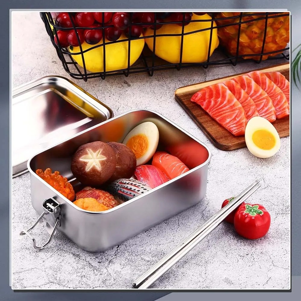 Stainless Steel Bento Box Meta - огляд і ціна Food Storage Underground